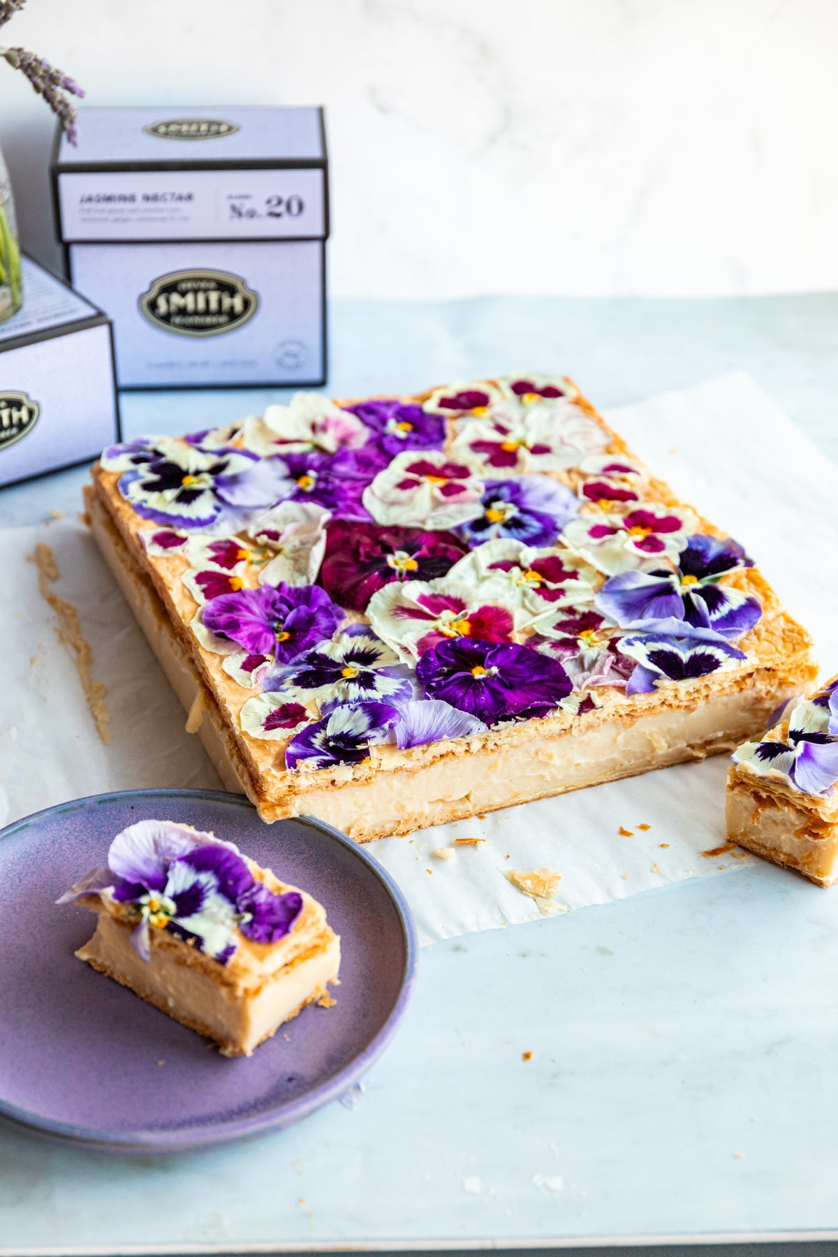 ジャスミンパターン マジカルパーティ Jasmine Nectar Custard Bars – Smith Teamaker Japan